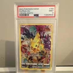 2023 Pokemon Crown Zenith Pikachu 160/159 English PSA 9 - Image 1