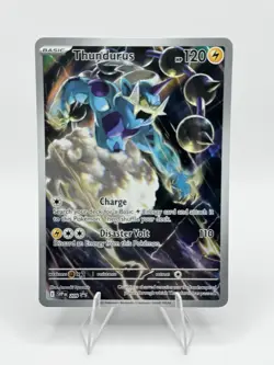 Pokemon TCG Thundurus Black Star Promo #SVP209 Full Art Holo NM - Image 1