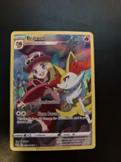 Pokemon TCG Braixen TG01/TG30 Near Mint Condition - Image 1