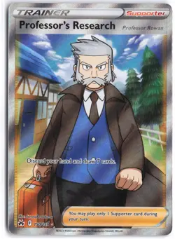 Professor's Research 150/159 Ultra Rare Crown Zenith Pokemon NM - Image 1
