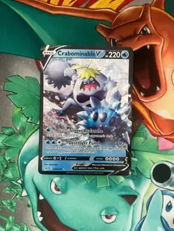 Crabominable V - 76/264 - Pokemon Fusion Strike - Mint - Image 1