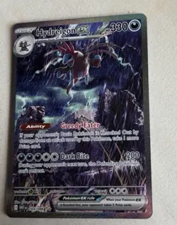 Pokemon Hydreigon ex 169/086 Sv: White Flare Special Illustration Rare NM/M+ - Image 2