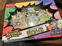 LOT OF 3 Pokemon TCG Ascended Heroes First Partners Deluxe Pin Collection Box!! - Image 4