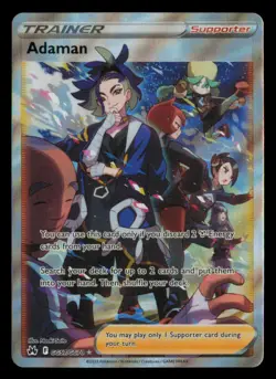 Adaman GG57/GG70 Ultra Rare Crown Zenith Galarian Gallery Pokemon Near Mint - Image 1