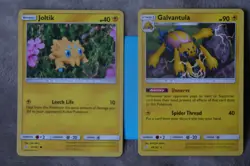 Pokemon TCG Team Up JOLTIK 47/181 + GALVANTULA 48/181 - Image 1