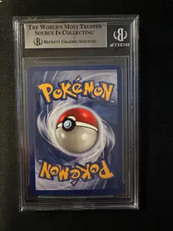 Pokemon TCG Flareon Jungle 3/64 Holo Unlimited Holo Rare BGS Grade 8.5 NM-MT+ - Image 2