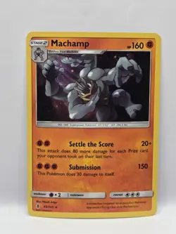 Machamp 65/145 Guardians Rising Holo Cosmos Rare Pokemon TCG NM - Image 1