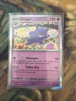 Gengar 151 Holo Pokemon TCG 094/165 Scarlet & Violet Rare - Image 1