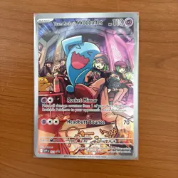 Pokemon TCG Team Rocket's Wobbuffet 203 Black Star Promo - Image 1