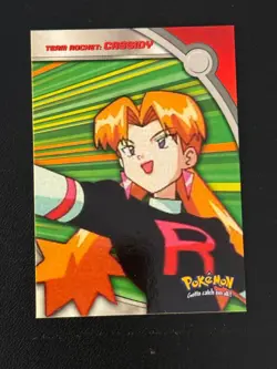 Team Rocket: Cassidy HV5 Pokemon Topps - Image 1