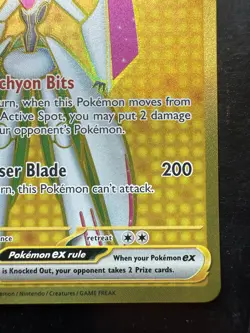Pokemon Iron Valiant ex 261/182 SV04: Paradox Rift Hyper Rare (NM) - Image 5