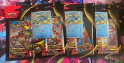 Pokemon TCG Mega Evolution 3- Pack Blister Lot of 3 Psyduck - Image 1