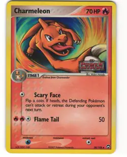 Charmeleon Stamped Reverse Holo Pokemon TCG Power Keepers 28/108 MP - Image 1