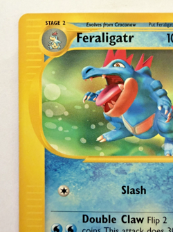Feraligatr #46/165 Non-Holo Rare - 2002 Expedition E Reader Pokemon TCG - NM - Image 3