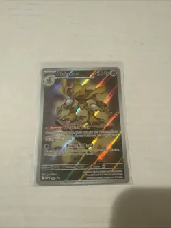 Pokemon TCG Mega Evolution Alakazam MEP EN 009 Black Star Promo - Image 4