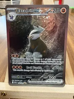 Pokemon TCG Excadrill EX Sir 168/086 SV11B Black Bolt NM/M Condition - Image 1