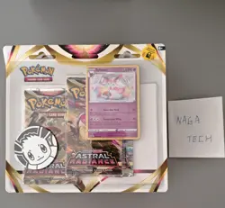 Pokemon TCG - Astral Radiance Triple Blister Sylveon Promo | New & Sealed - Image 1