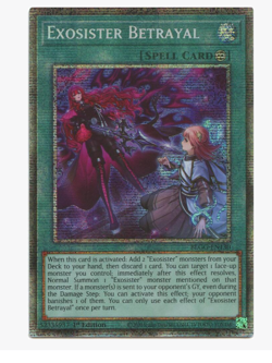 Exosister Betrayal - BLGG-EN130 - Starlight Rare YuGiOh - Image 1