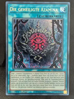 Die geheiligte Azamina MP25-DE112 Secret Rare DE NM YUGIOH - Image 1