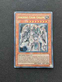 YuGiOh Ancient Gear Golem (TLM-EN006) Unlimited Ultra Rare (NM unplayed) - Image 3