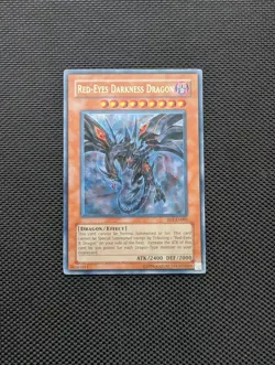 YuGiOh Red-eyes Darkness Dragon (SD1-EN001) Unlimited Ultra Rare (NM, unplayed) - Image 3