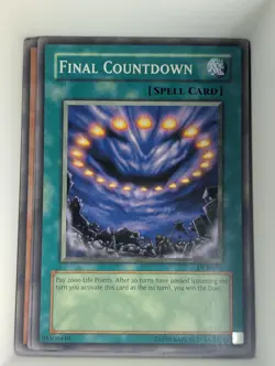 Final Countdown DCR-091 Common / Short Print Dark Crisis Yu-Gi-Oh Unlimited NM - Image 1