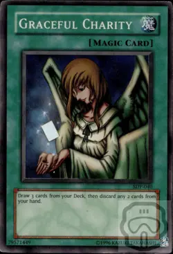 Graceful Charity SDP-040 SR Starter Deck: Pegasus Yu-Gi-Oh Unlimited DMG - Image 2