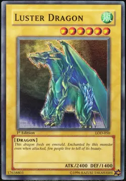 Yu-Gi-Oh! Luster Dragon LOD-050 1.Edition (1st) Super Rare [NM] | EN 2004 - Image 1