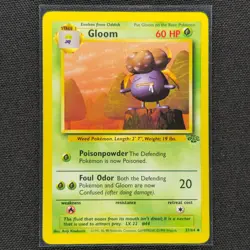 Gloom - 37/64 - Uncommon - Jungle Set - Pokemon Card - VLP - Image 1