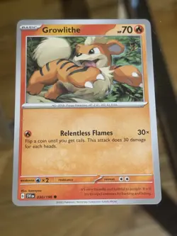 Growlithe - 030/198 - Common - Lightly Played Pokemon Card - Image 1