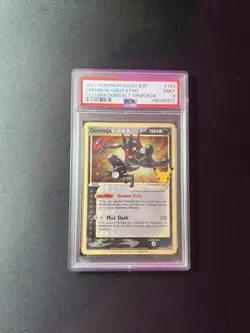 Pokemon Card Greninja Gold Star Celebrations Holo SWSH144 Promo PSA 9 MINT ENG - Image 1