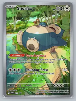 Snorlax 051 SV: Scarlet & Violet Promo Cards Holo Promo NM - Image 1