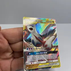 Pokemon Latias & Latios GX TAG TEAM Ultra Rare Holo Sm-Team Up 113/181 Card - Image 2