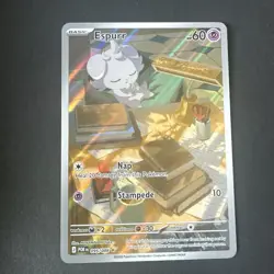 Pokemon Espurr 095/088 NM condition: Perfect Order Holo Full Art Card - Image 1