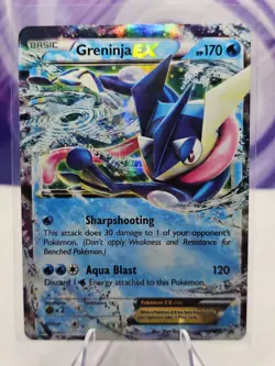 Greninja EX XY20 XY Black Star Promo Ultra Rare Holo Pokemon Card - Image 1