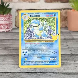 Blastoise 2/102 Celebrations Classic Collection 25th Anniversary Pokemon Card - Image 1