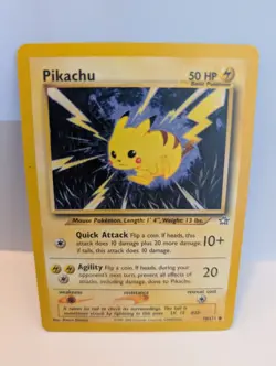 Pikachu 70/111 Common Neo Genesis Unlimited Pokemon Card - Image 1