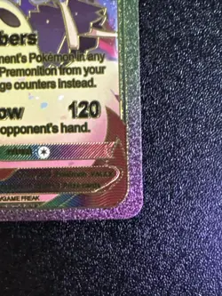 Custom Rainbow Foil Display Card Mimikyu VMAX Fan Art Card Mint TG21/TG30 - Image 3