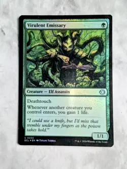 Virulent Emissary (Foil) | MTG Lorwyn ECL Elf Assassin Deathtouch Lifegain | NM - Image 1