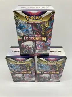Lost Origin Booster Bundle Sealed Pokemon (lot Of 3) - Image 1