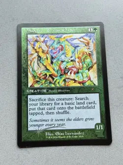Sakura-Tribe Elder (RAINBOW FOIL) 2518 MTG Secret Lair x Brain Dead SLD - NM - Image 1