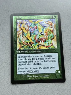 Sakura-Tribe Elder (RAINBOW FOIL) 2518 MTG Secret Lair x Brain Dead SLD - NM - Image 5