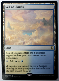 Sea of Clouds - MTG Battle for Baldur's Gate - Rare - NM 360 - Image 1