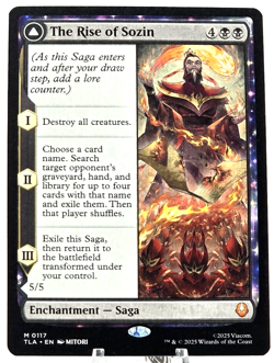 MTG The Rize of Sozin, (117) Avatar The Last Airbender Mythic Rare - Image 1
