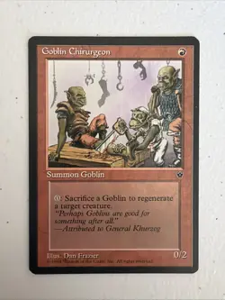 Goblin Chirurgeon -Frazier (Fallen Empires) LP Regular MTG - Image 1