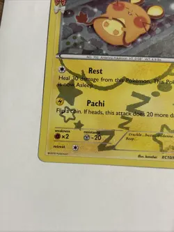 Pokemon Dedenne RC10/RC32 Generations Radiant Collection MP Moderately Played - Image 5