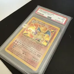 PSA 6- Charizard 4/102 Holo - 1999 Base Set Unlimited - Pokemon English - Image 3