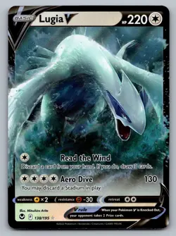 Pokemon TCG SWSH12: Silver Tempest Lugia V 138/195 - Image 1