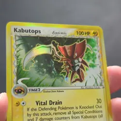 [LP+] 2006 Pokemon TCG Kabutops Delta Species Holo Rare 9/110 Holon Phantoms - Image 3