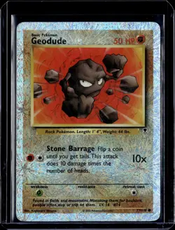 Pokemon Legendary Collection Geodude Reverse Holo 077/110 - Image 1